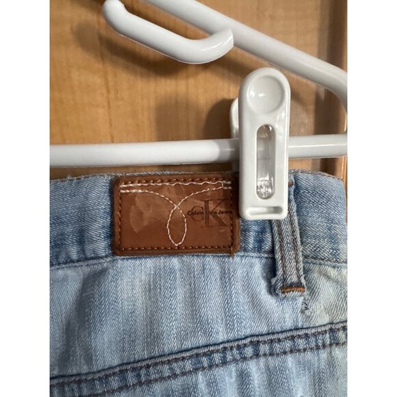 Calvin Klein Jeans Womens Stone Wash Bootcut Denim Size 14 / 28” Inseam - Picture 7 of 7